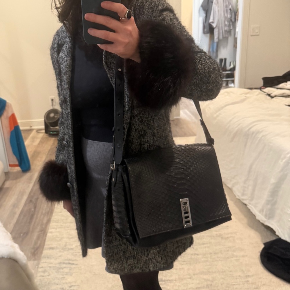 Proenza Schouler Ps Elliot Python Bag - image 7